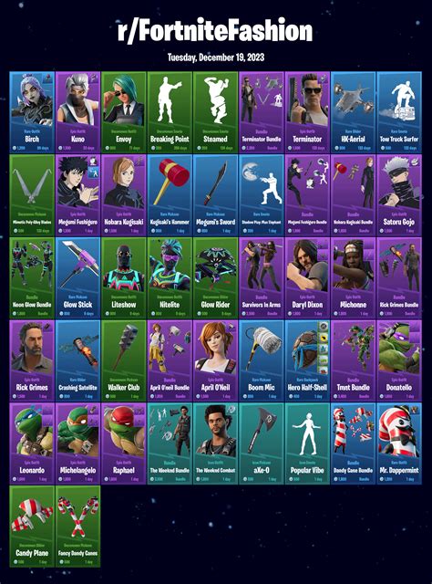 Daily Item Shop and Purchase Advice Megathread (2023-12-19) : r