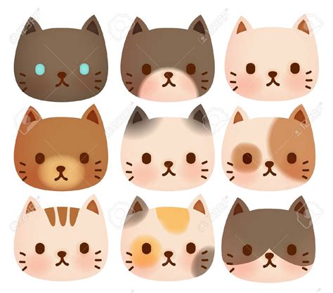 Cat Face Stock Vector Illustration And Royalty Free Cat Face Clipart