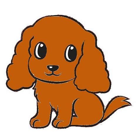 Cavalier King Charles Spaniel Ruby Cartoon With Images Cavalier