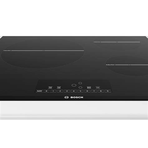 Bosch 500 Series Induction Cooktop 3 Elements 24 In Black