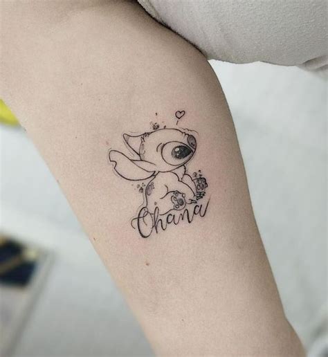 Resultado De Imagen De Tatuaje Ohana Tatouage Stitch Disney Tatouage