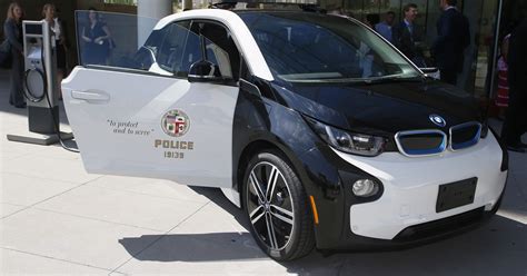 Los Angeles unveils puny BMW electric police car