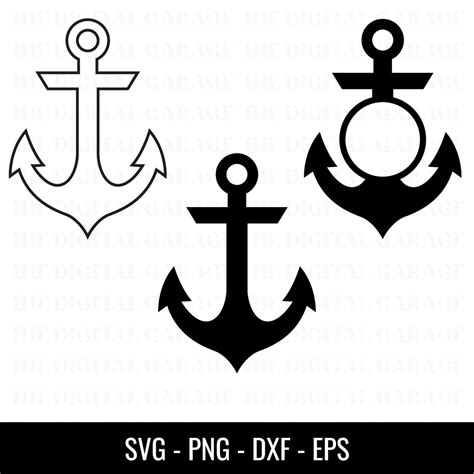 Anchor Svg Nautical Svg Marine Svg Boat Anchor Svg Anchor Clipart