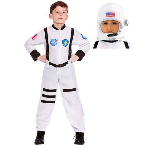 Moon Mission Astronaut Kids Costume Set Costume Helmet Costume