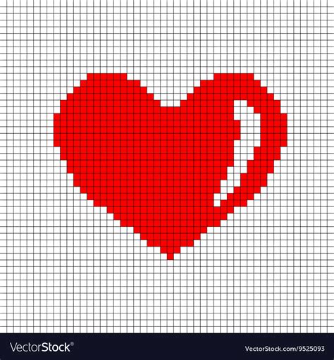 Heart Pixel Art