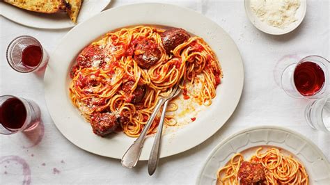 Bas Best Spaghetti And Meatballs Recipe Bon Appetit