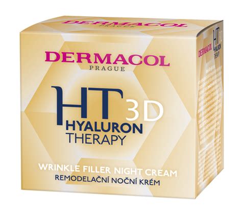 Dermacol Hyaluron Therapy 3d Wrinkle Filler Night Cream Remodeling