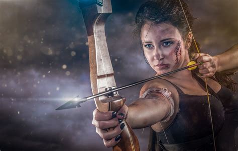 Female Bow And Arrow Wallpapers Wallpaper Cave