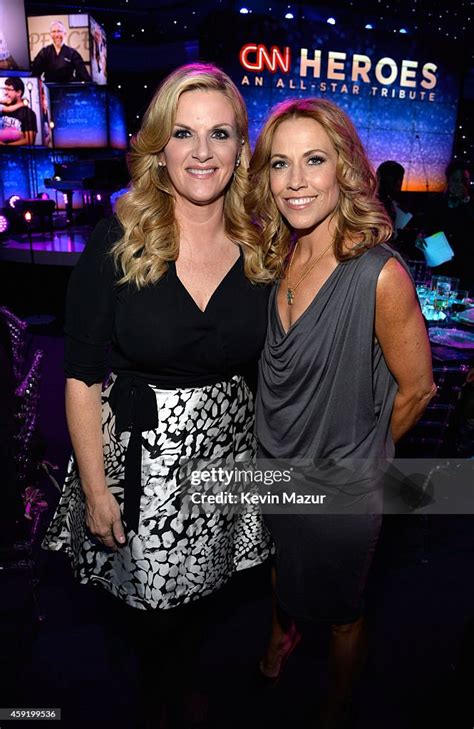 Trisha Yearwood And Sheryl Crow Attend The 2014 Cnn Heroes An All