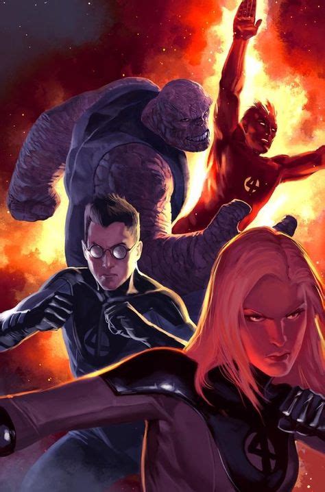 16 Fantastic Four Fan Art Comic Concept Art Ideas Fantastic Four