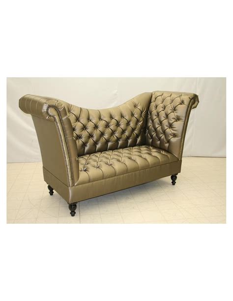 Tufted High Back Sofa