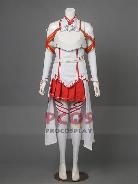 Sword Art Online Asuna Yuuki Cosplay Costume Mp003072 In Anime Costumes