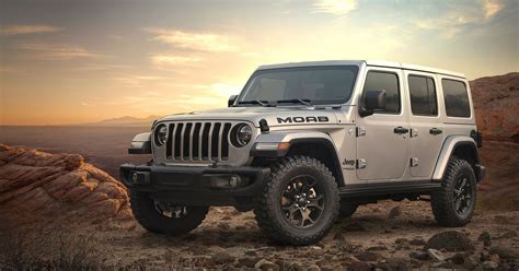 2018 Jeep Wrangler Moab Edition First Limited Edition Jl Debuts