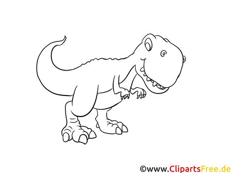 Dibujo De Dinosaurio Rex Para Colorear