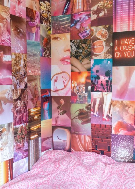 Money wallpapers, backgrounds, images 1920x1080— best money desktop wallpaper ??? Pink Glow Collage Kit in 2020 | Wall collage, Pink tumblr ...