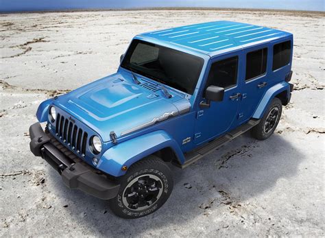 17 city / 21 hwy. 2014 Jeep Wrangler Polar Edition Launches in North America ...