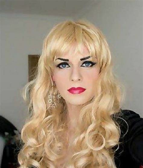 Transgender Couple Just Beauty Tgirls Girls Be Like Crossdressers Xoxo Love Her Wigs Curvy