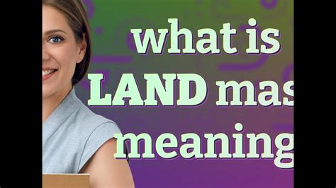 Land Mass Meaning Of Land Mass Youtube