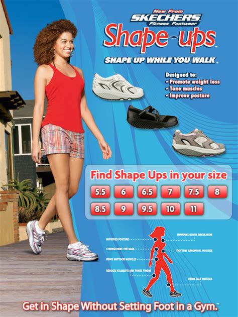 Shape Up With Skechers Shape Ups Walking Shoes How They Work And Do