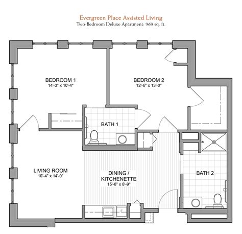 Assisted Living Home Floor Plan