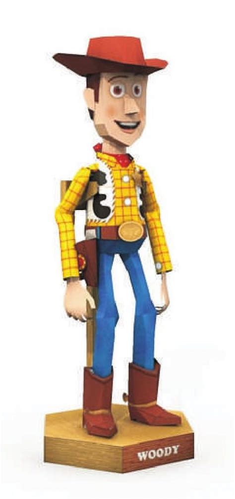 Toy Story Papercraft Woody Marionette