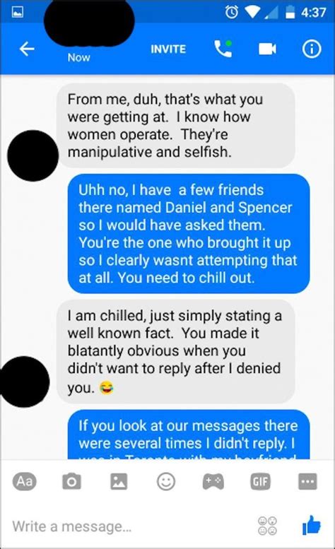 Guy Sends Sexist Texts When Woman Turns Him Down Free Hot Nude Porn