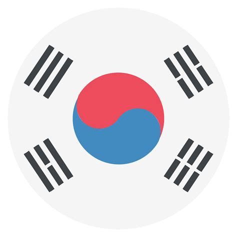 Korean Flag Png Png Image Collection