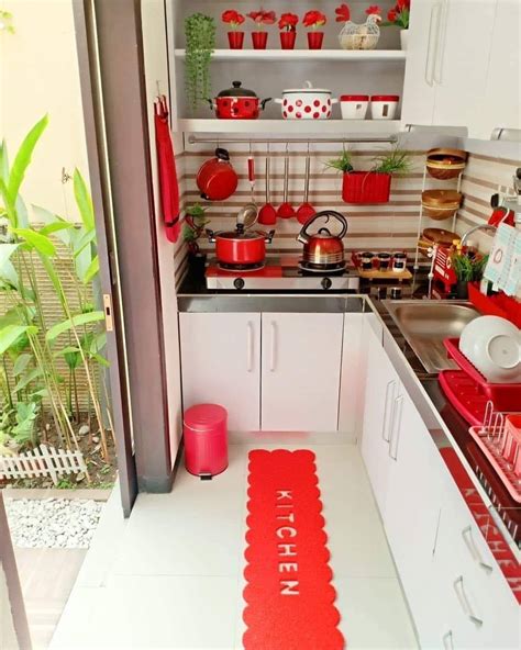 32 Desain Dapur Minimalis Dengan Konsep Ceria Kecil Tapi Cantik