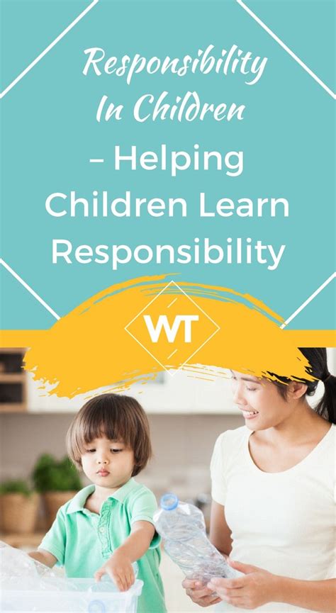 Responsibility In Children Helping Children Learn Responsibility