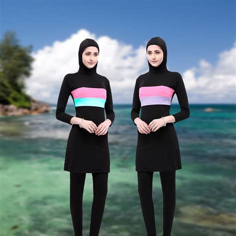 News Plus Size Burkinis Modest Clothing Islamic Muslim Swimsuit