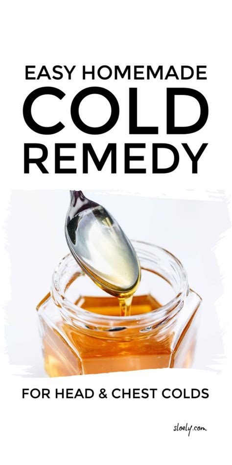 Quick Natural Cold Remedy