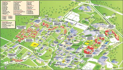 Campus Map Department Of Resident Life