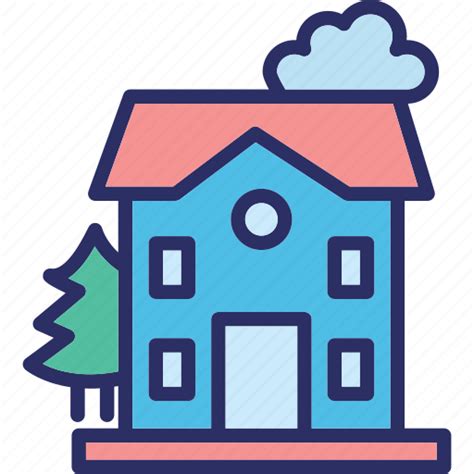Agricultural Building Building Country House Farmhouse Icon