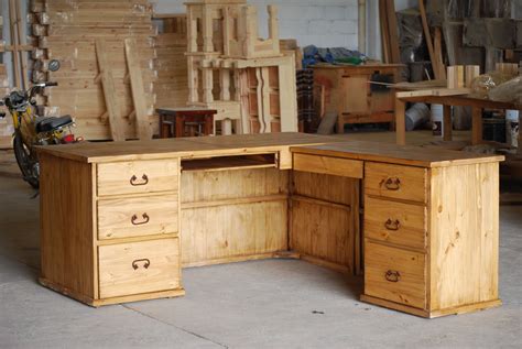 Check spelling or type a new query. Rustic L-shaped desk | Diy computer desk, Computer desk ...