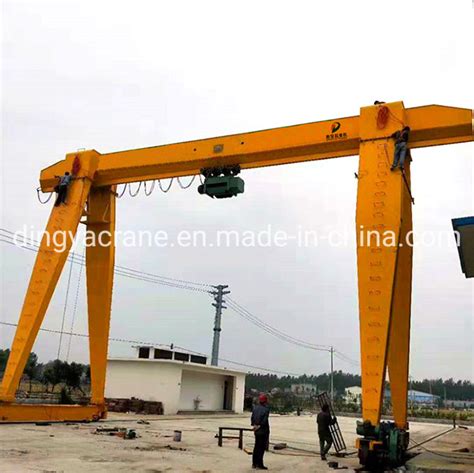 Rail Mounted Simple Crane 3ton Uzbekistan Price Gantry Crane China