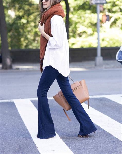 8 Stylish Ways To Wear Flare Jeans This Fall Fashion Flared Jeans Outfit Fall Fall Winter