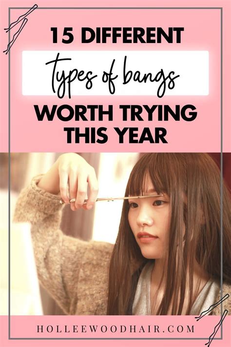 15 Different Types Of Bangs You Should Try In 2020 In 2022 Hair