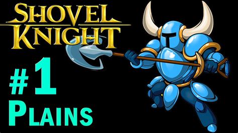Shovel Knight Walkthrough Part 1 Plains Boss Black Knight Gameplay