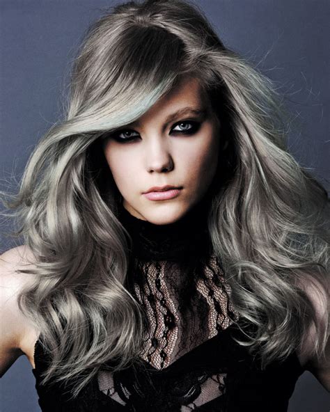 Shades Of Grey Hair Trends And Styles Ohh My My
