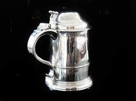 Silver Beer Tankard Richard Gurney And Co London 1749 Catawiki