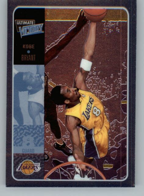 2000 01 Upper Deck Ultimate Victory 26 Kobe Bryant Ebay