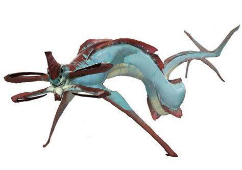 Reaper Leviathan Concept Art Subnautica Concept Art Subnautica