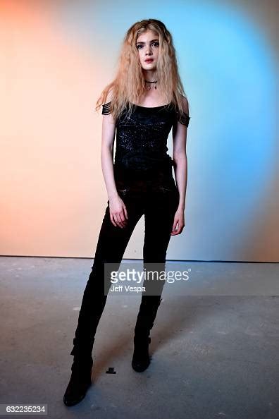 Actress Elena Kampouris From The Film Before I Fall Poses For A