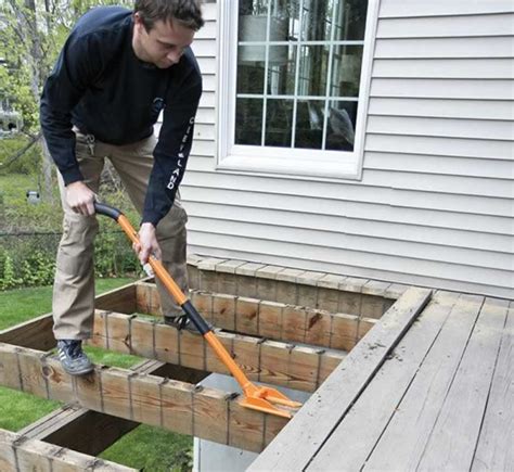 How To Demolish A Timber Deck