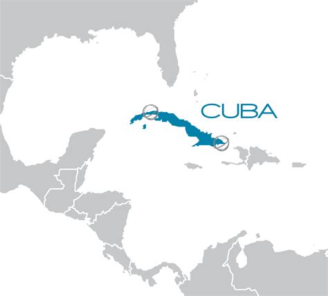 Ubicacion De Cuba En El Mapa