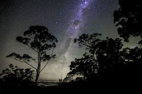 Great Southern Sky Landscape Night Clouds Nature Images