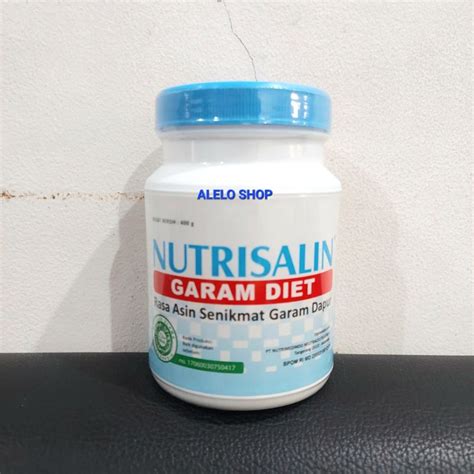 Jual Nutrisalin Garam Diet 200gr 400gr 200g 400g Garam Rendah Natrium