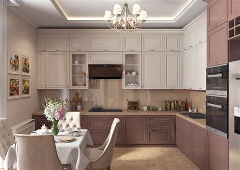 Классическая кухня цвета тоффи Дизайн и ремонт кухонь в разных стилях