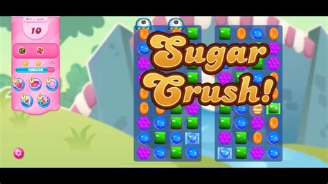 Candy Crush Saga Level 356 Sugar Crush 3 Stars 227070 🦄 Youtube