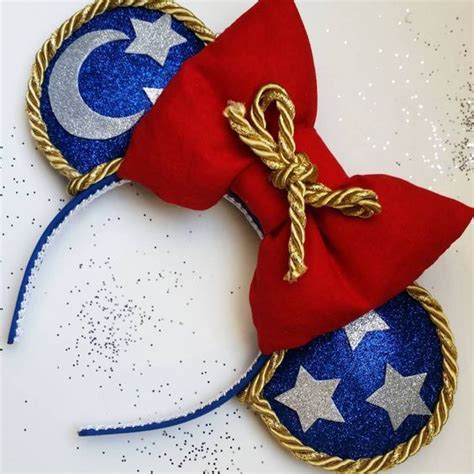 Sorcerer Mickey Fantasia Inspired Minnie Mouse Disney Ears Source